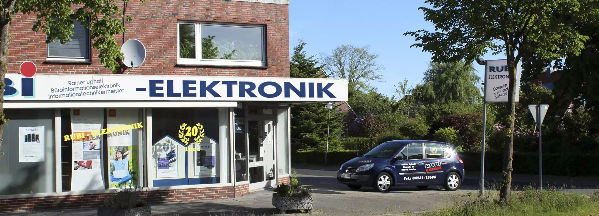 Rubi Elektronik an der Heerstr. 20 seit 25 Jahren